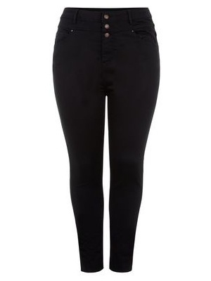 Women's Black High Waisted Jeans