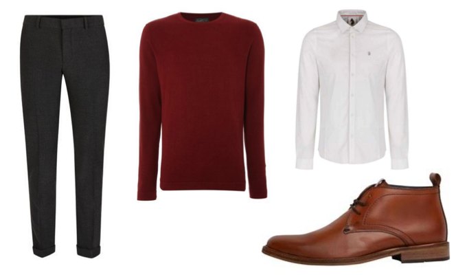 Men's Chukka Boots & Workwear Outfit Idea