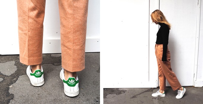 Gabriella Lundgren Pink Wool Trousers