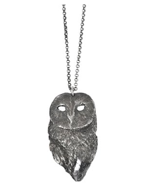 Dominique Lucas Owl Pendant