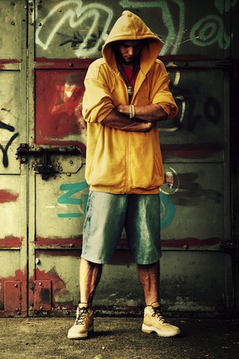 Men's Statement Hoodie Look