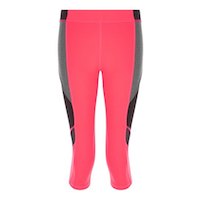 Neon Pink Capri Leggings