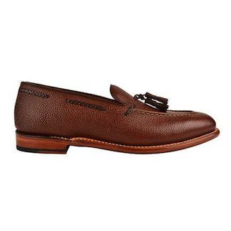 Men's Brown Tassel Loafers