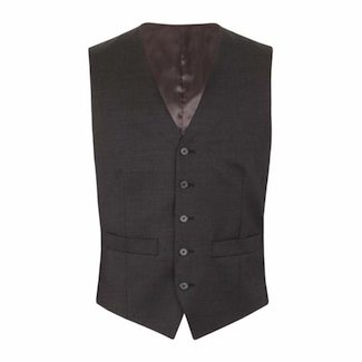 Men's Dark Grey Waistcoat