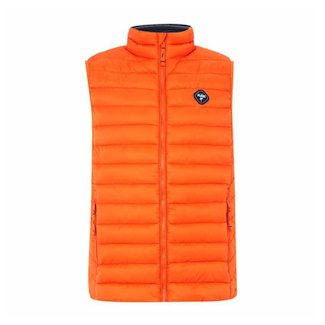 Men's Neon Orange Puffa Jacket