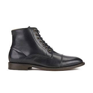 Men's Black Biker Boots
