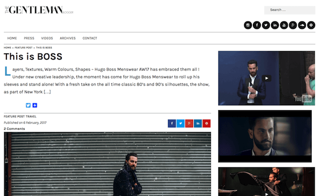 The Gentleman Blogger