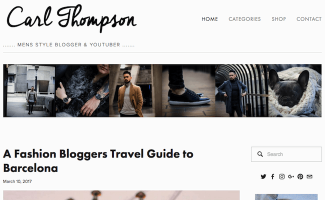 Carl Thompson Blog