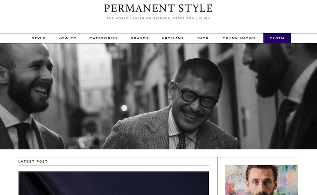 Permanent Style Blog