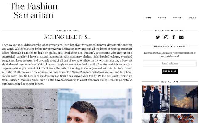 The Fashion Samaritan