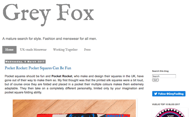 Grey Fox Blog
