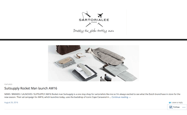 Sartorialee Blog