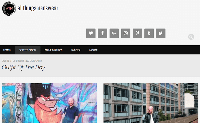 All Things Menswear Blog