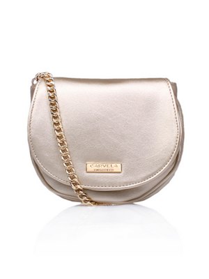Carvela Gabby Gold Cross Body Bag