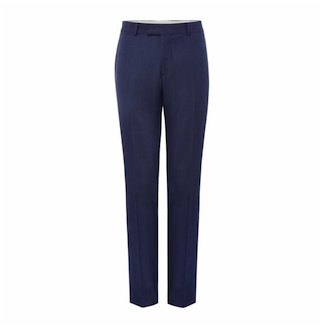 Men's Navy Slim Fit Suit Trousers