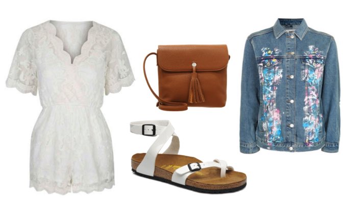 Playsuit Holiday Outfit Idea