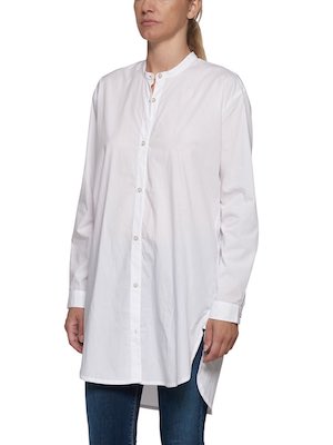 Women's Replay Longline Poplin Shirt