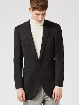 Topman Longline Skinny Blazer