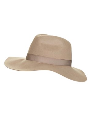 Topshop Camel Fedora Hat
