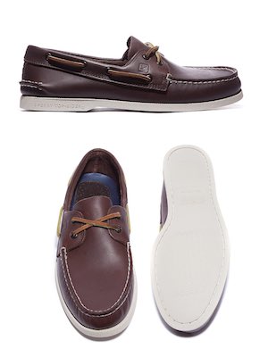 Mens Sperry Brown Boat Shoes