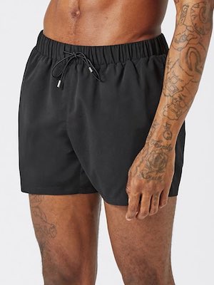 Topman Black Swim Shorts