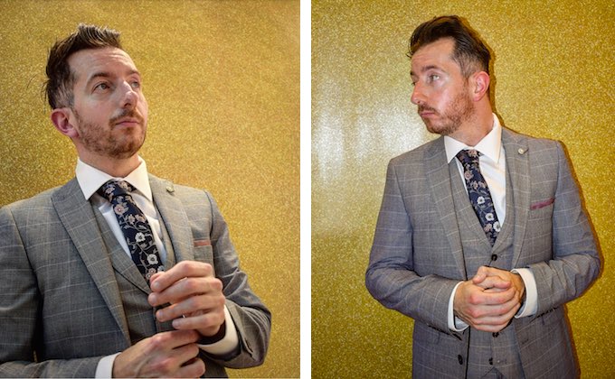 Frank Cronin Tailored Suit Outfit