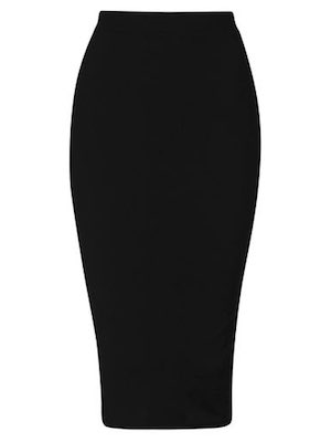 Black Bodycon Skirt