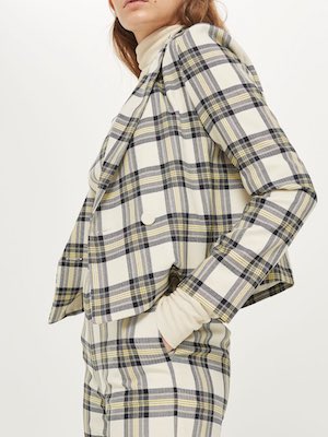 Women's Check Blazer