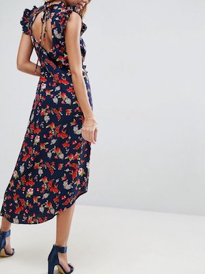 Women's Floral Tea Dress