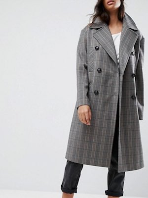 ASOS Ultimate Check Coat