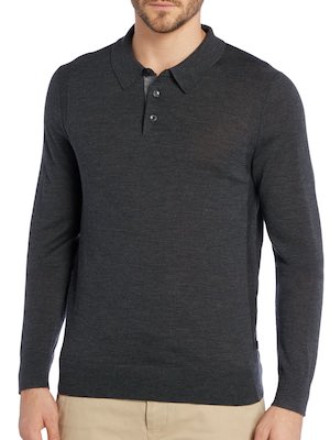 Men's Michael Kors Merino Knitted Polo