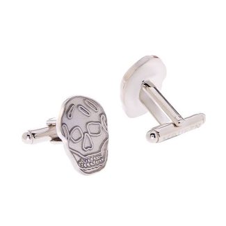 Silver Skull Cufflinks