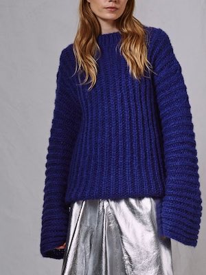 Topshop Oversized Knitted Jumper