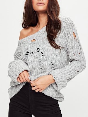Missguided Ladder Detail Jumper