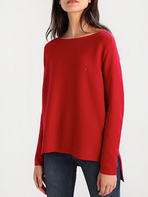 Women's Tommy Hilfiger Red Jumper