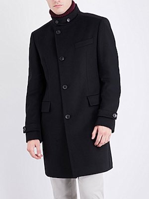 Men's Hugo Boss Wool Cashmere Overcoat