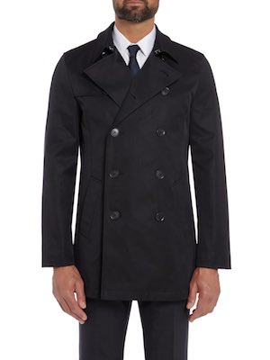 Men's Kenneth Cole Double Breasted Overcoat