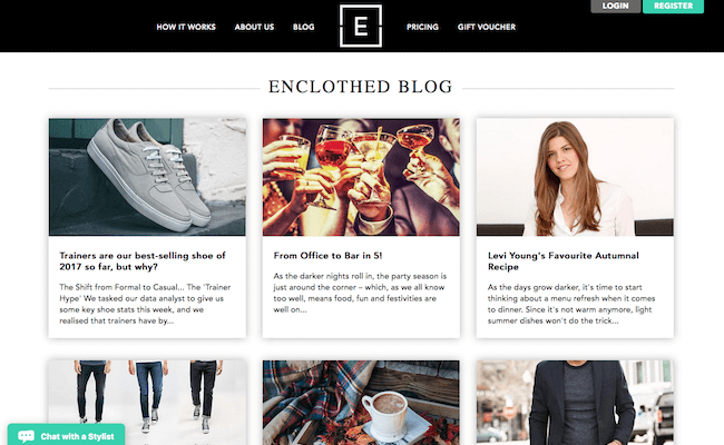 Enclothed Blog