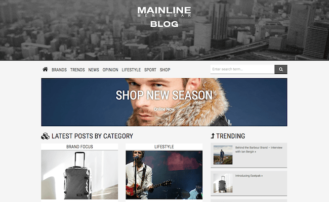 Mainline Menswear Blog