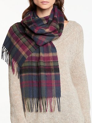 Women's Barbour Winter Plaid Scarf
