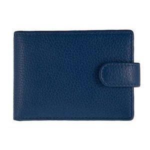 Men's Blue Dents Wallet