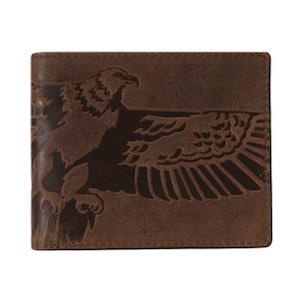 Men's Embossed Fossil Wallet