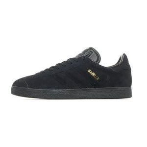 mens all black gazelles