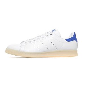 Men's White and Blue Stan Smith Trainers