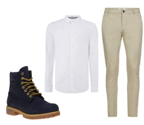 timberland boots with chinos