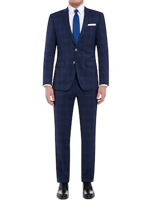 Men's Hugo Boss Checked Suit