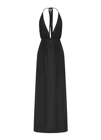 Pretty Little Thing Black Sheer Dress