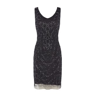 Lace & Beads Sequin Dress