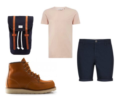red wing moc toe outfit