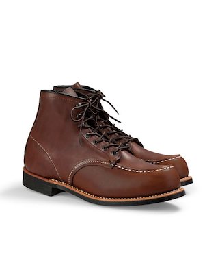 Men's Brown Red Wing Cooper Moc Boots